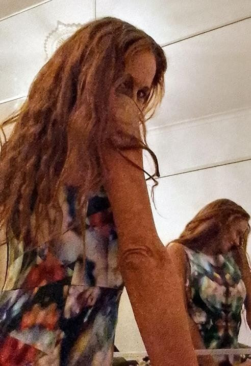Aussie redhead Rubyrae, Adelaide CBD